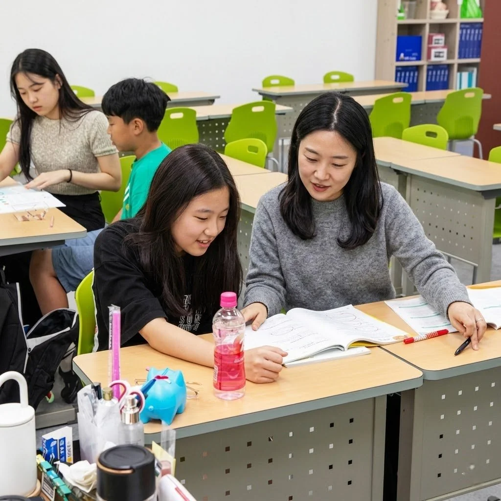 울산삼산 중학영어학원 내부 사진